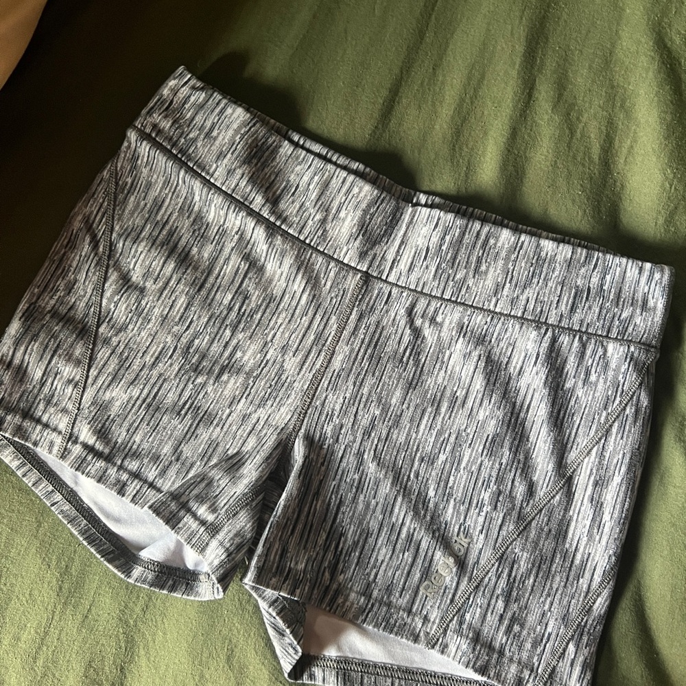 Reebok Women's Gray Athletic Shorts